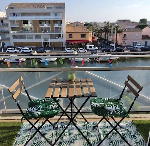 Les Girelles - T2, 50m2 Avec Vue Sur Canal Apartament Palavas-les-Flots