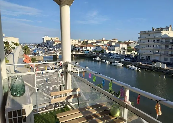 Les Girelles - T2, 50m2 Avec Vue Sur Canal Apartament Palavas-les-Flots